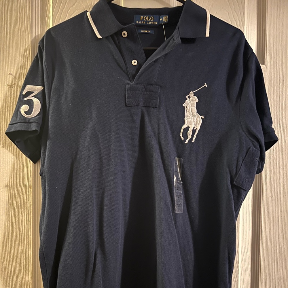POLO RALPH LAUREN NAVY SIZE MEDIUM BNWT